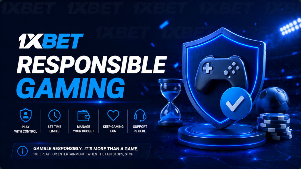 1xBet responsible gaming