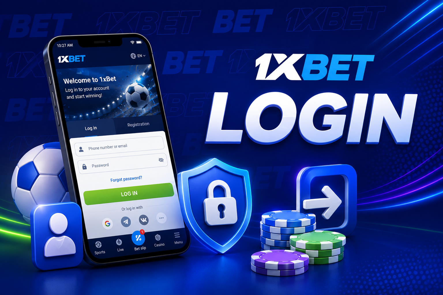 1xbet رجسٹریشن