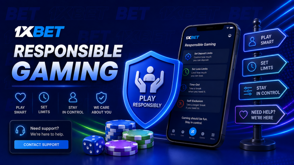 1xBet Responsible Gaming